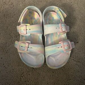 Cat & Jack Pastel Buckle Sandals